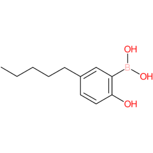 boronic acid, b-(2-hydroxy-5-pentylphenyl)-