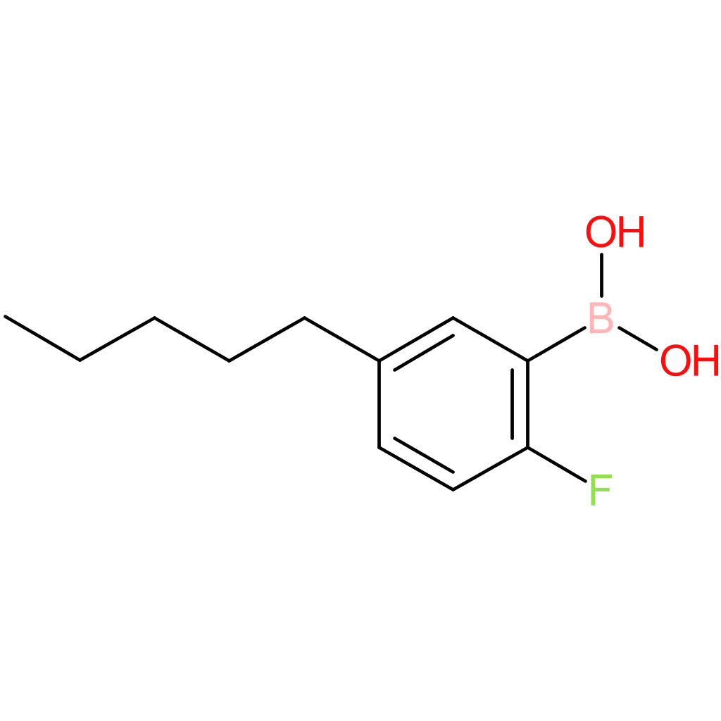 boronic acid, b-(2-fluoro-5-pentylphenyl)-