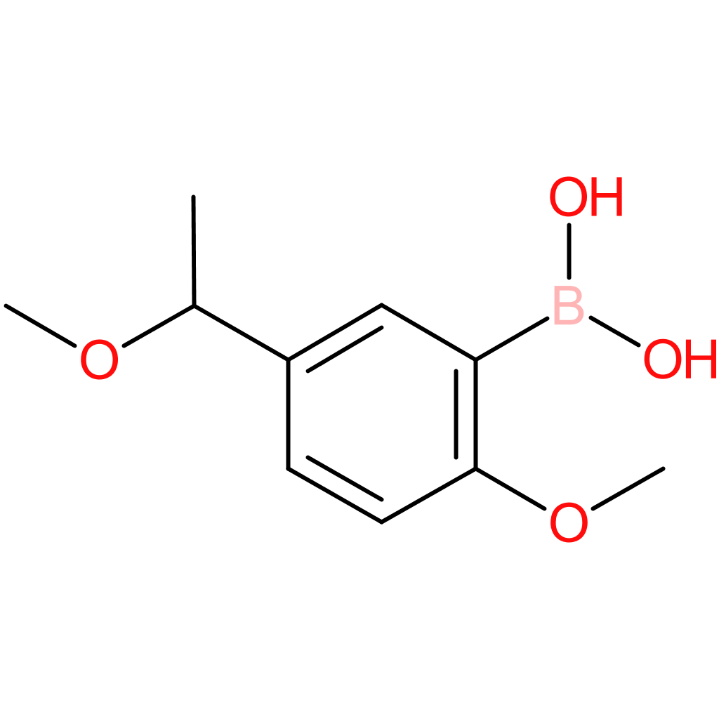 boronic acid, b-[2-methoxy-5-(1-methoxyethyl)phenyl]-