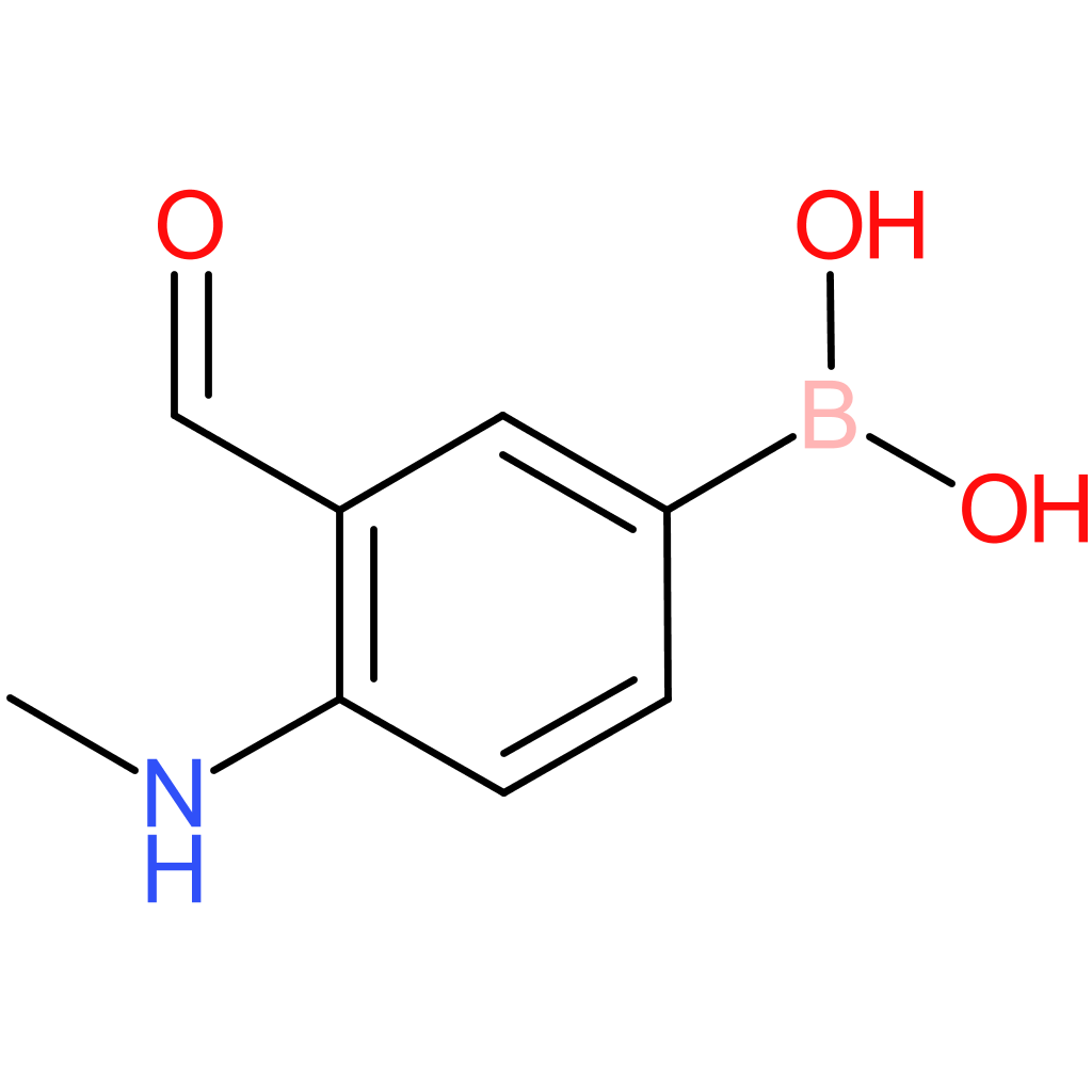 boronic acid, b-[3-formyl-4-(methylamino)phenyl]-