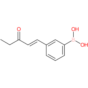 (E)-(3-(3-oxopent-1-en-1-yl)phenyl)boronic acid