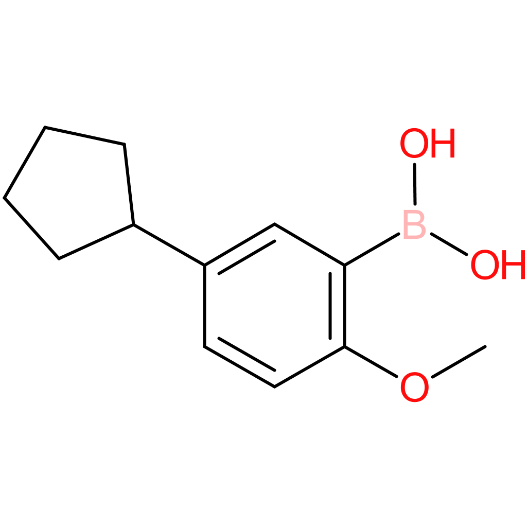 boronic acid, b-(5-cyclopentyl-2-methoxyphenyl)-