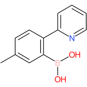 boronic acid, b-[5-methyl-2-(2-pyridinyl)phenyl]-