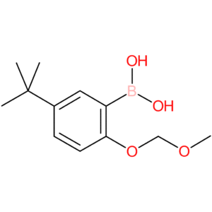 boronic acid, b-[5-(1,1-dimethylethyl)-2-(methoxymethoxy)phenyl]-