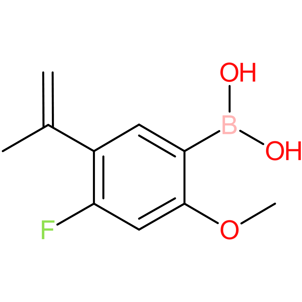 boronic acid, b-[4-fluoro-2-methoxy-5-(1-methylethenyl)phenyl]-