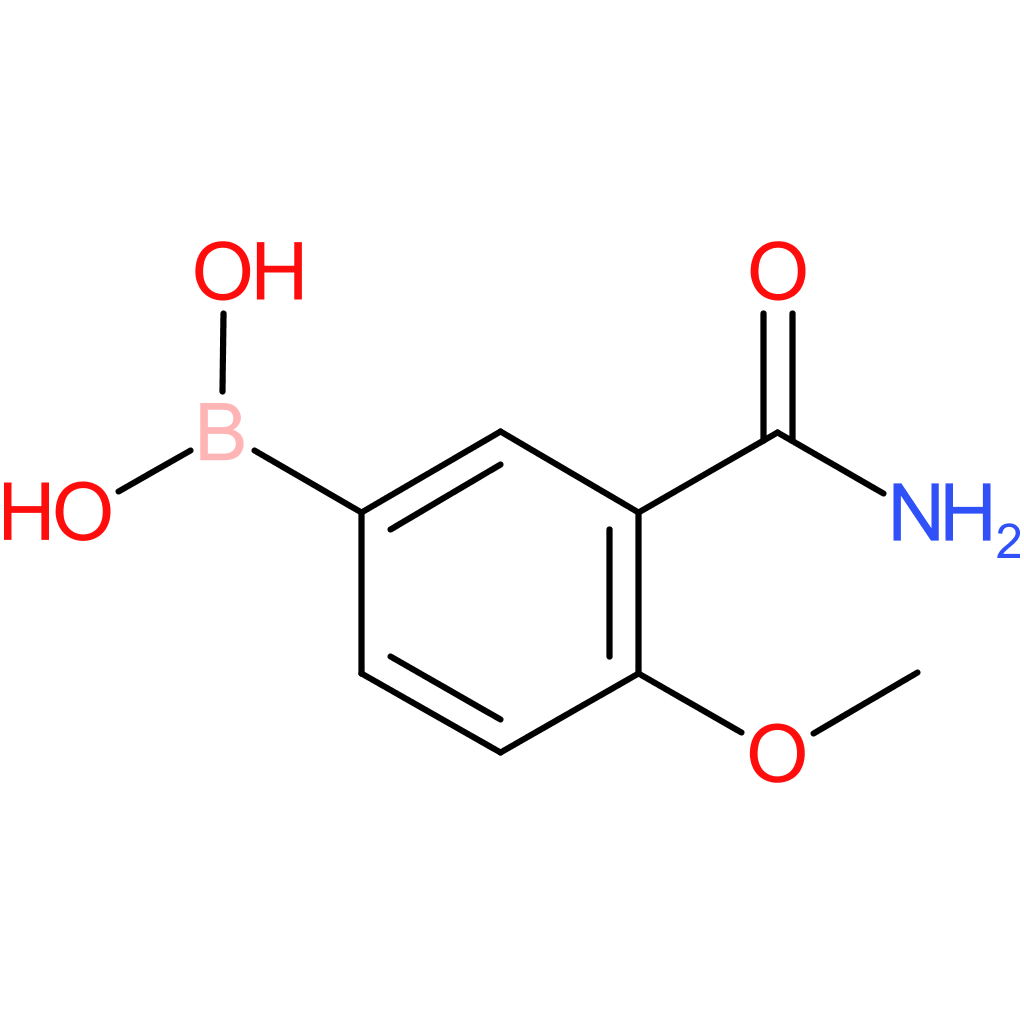 (3-carbamoyl-4-methoxyphenyl)boronic acid