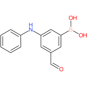 boronic acid, b-[3-formyl-5-(phenylamino)phenyl]-