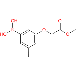 acetic acid, 2-(3-borono-5-methylphenoxy)-, 1-methyl ester
