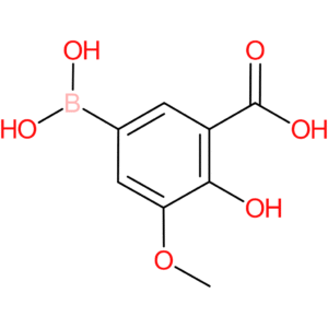 benzoic acid, 5-borono-2-hydroxy-3-methoxy-
