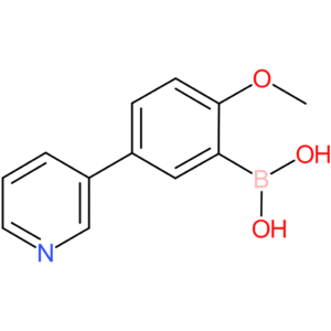 boronic acid, b-[2-methoxy-5-(3-pyridinyl)phenyl]-