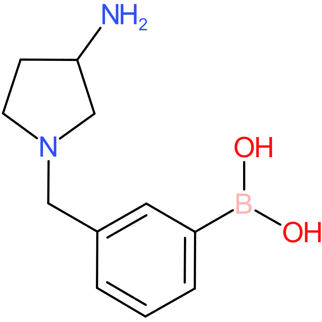 boronic acid, b-[3-[(3-amino-1-pyrrolidinyl)methyl]phenyl]-