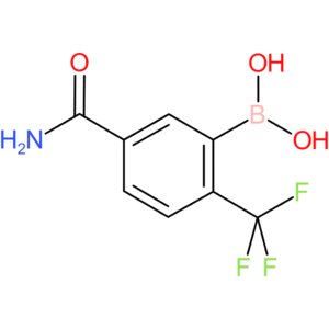 boronic acid, b-[5-(aminocarbonyl)-2-(trifluoromethyl)phenyl]-