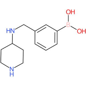 boronic acid, b-[3-[(4-piperidinylamino)methyl]phenyl]-