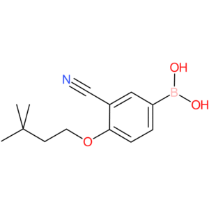 boronic acid, b-[3-cyano-4-(3,3-dimethylbutoxy)phenyl]-