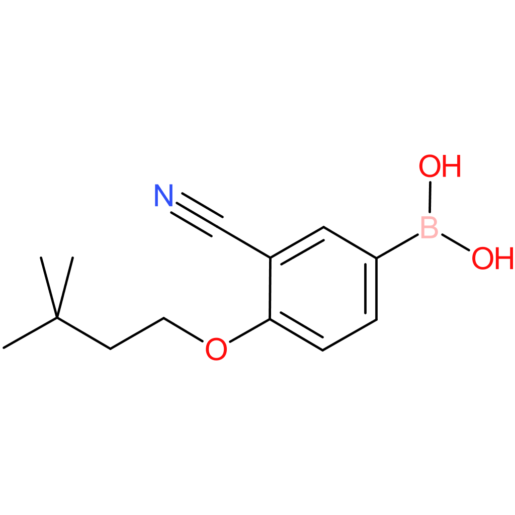 boronic acid, b-[3-cyano-4-(3,3-dimethylbutoxy)phenyl]-