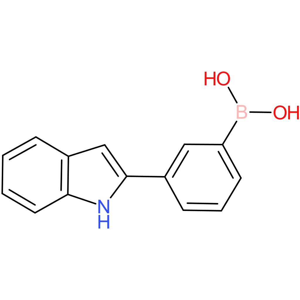 boronic acid, b-[3-(1h-indol-2-yl)phenyl]-