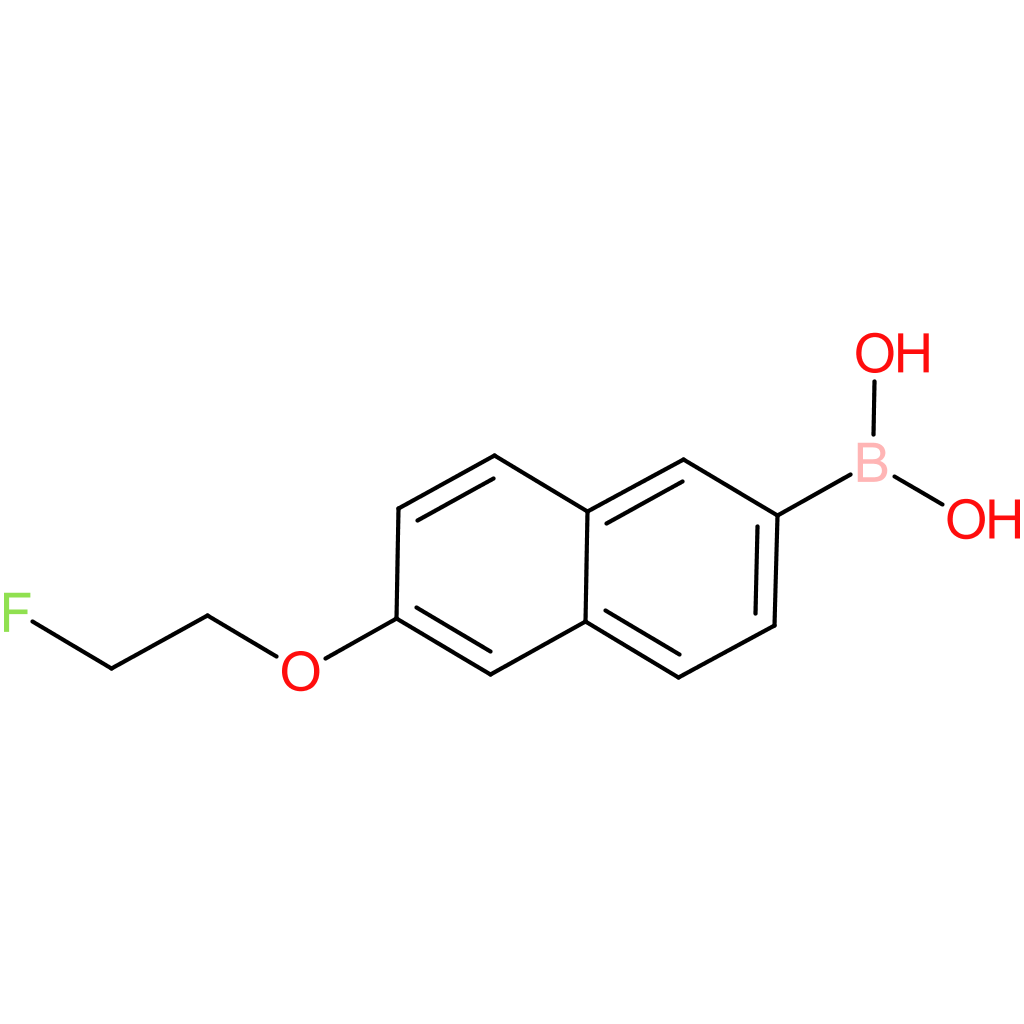 boronic acid, b-[6-(2-fluoroethoxy)-2-naphthalenyl]-