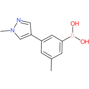 boronic acid, b-[3-methyl-5-(1-methyl-1h-pyrazol-4-yl)phenyl]-