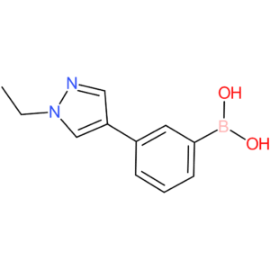 boronic acid, b-[3-(1-ethyl-1h-pyrazol-4-yl)phenyl]-