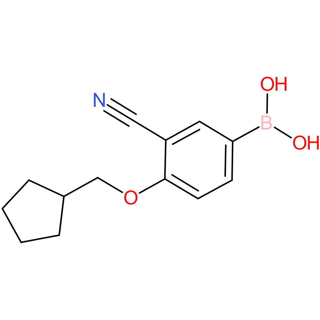 boronic acid, b-[3-cyano-4-(cyclopentylmethoxy)phenyl]-