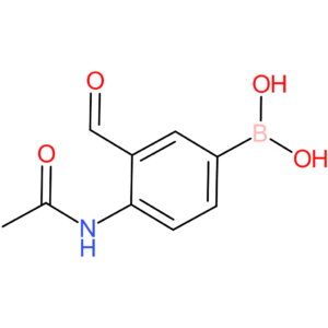 boronic acid, b-[4-(acetylamino)-3-formylphenyl]-