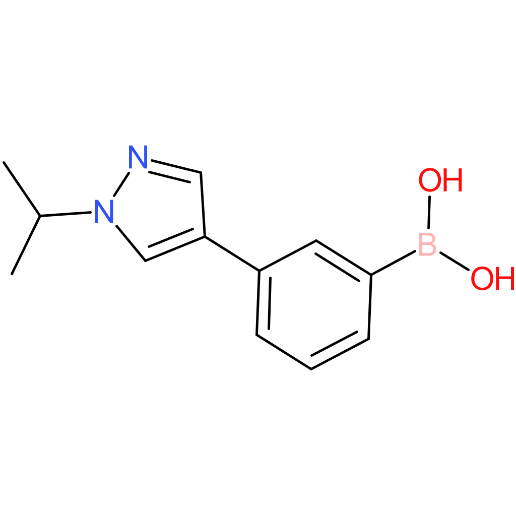 boronic acid, b-[3-[1-(1-methylethyl)-1h-pyrazol-4-yl]phenyl]-