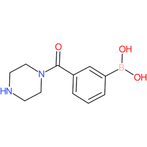 (3-(piperazine-1-carbonyl)phenyl)boronic acid