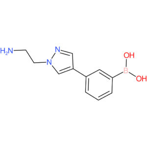 boronic acid, b-[3-[1-(2-aminoethyl)-1h-pyrazol-4-yl]phenyl]-