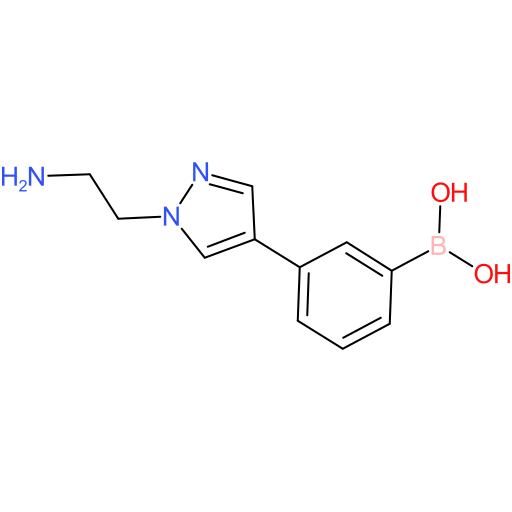 boronic acid, b-[3-[1-(2-aminoethyl)-1h-pyrazol-4-yl]phenyl]-