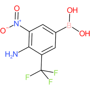 boronic acid, b-[4-amino-3-nitro-5-(trifluoromethyl)phenyl]-