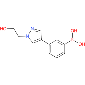 boronic acid, b-[3-[1-(2-hydroxyethyl)-1h-pyrazol-4-yl]phenyl]-