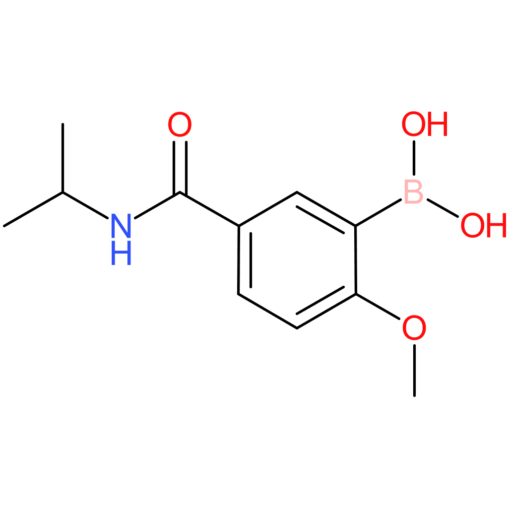 boronic acid, b-[2-methoxy-5-[[(1-methylethyl)amino]carbonyl]phenyl]-