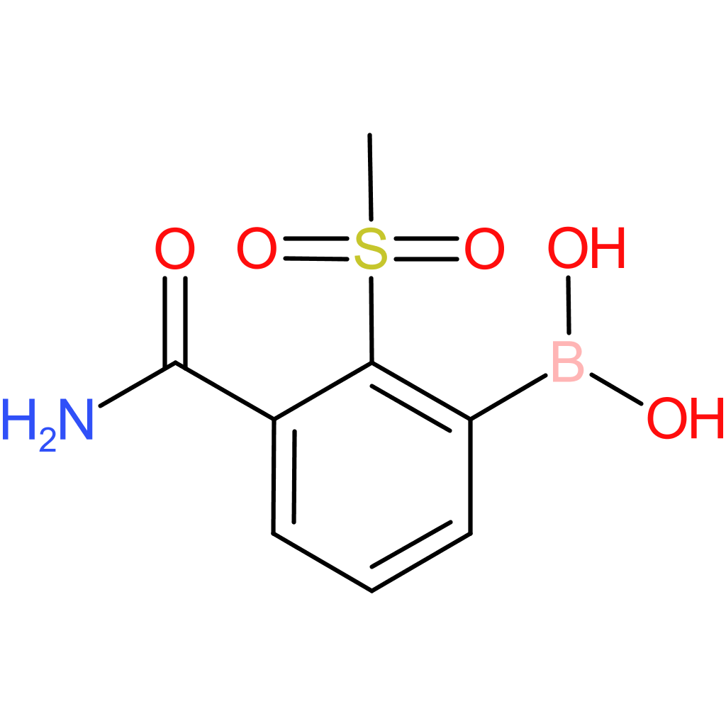 boronic acid, b-[3-(aminocarbonyl)-2-(methylsulfonyl)phenyl]-