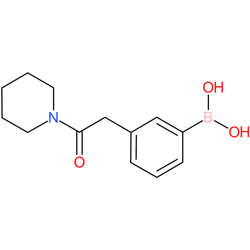 boronic acid, b-[3-[2-oxo-2-(1-piperidinyl)ethyl]phenyl]-