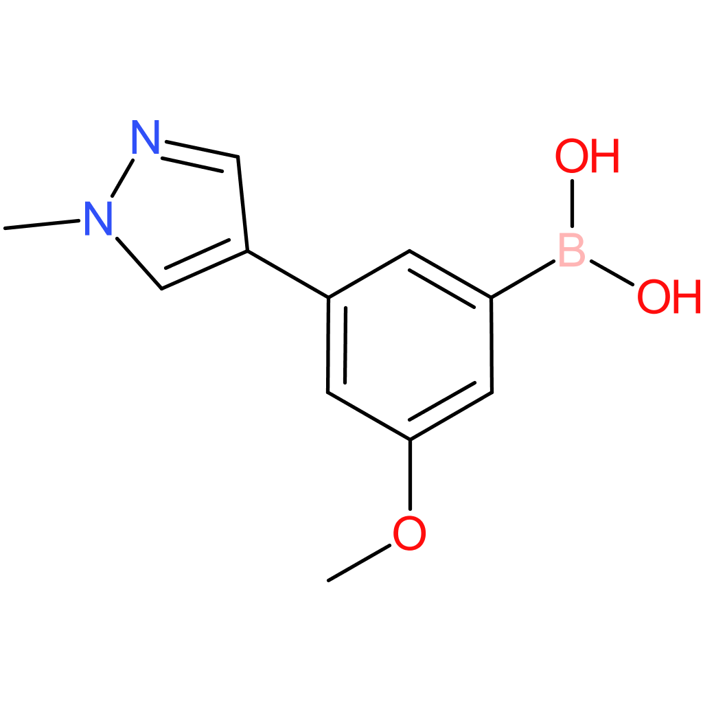 boronic acid, b-[3-methoxy-5-(1-methyl-1h-pyrazol-4-yl)phenyl]-