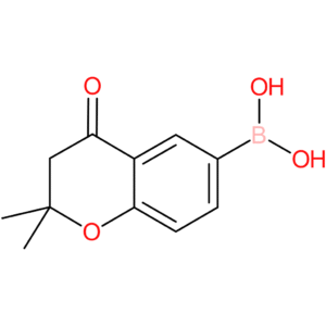 boronic acid, b-(3,4-dihydro-2,2-dimethyl-4-oxo-2h-1-benzopyran-6-yl)-