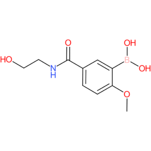 boronic acid, b-[5-[[(2-hydroxyethyl)amino]carbonyl]-2-methoxyphenyl]-