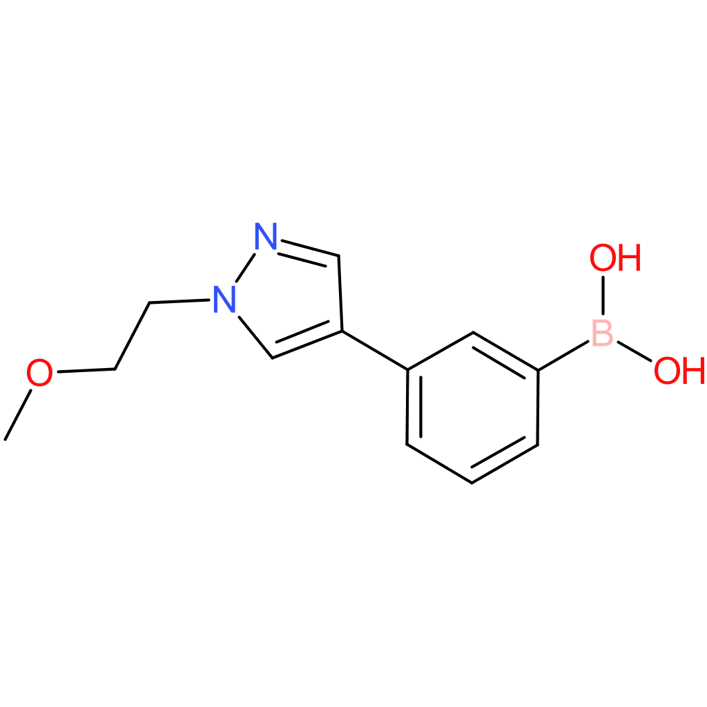 boronic acid, b-[3-[1-(2-methoxyethyl)-1h-pyrazol-4-yl]phenyl]-