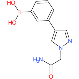 boronic acid, b-[3-[1-(2-amino-2-oxoethyl)-1h-pyrazol-4-yl]phenyl]-