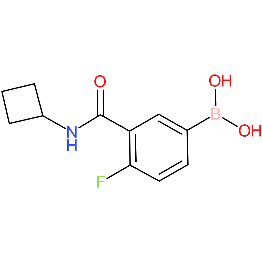 boronic acid, b-[3-[(cyclobutylamino)carbonyl]-4-fluorophenyl]-