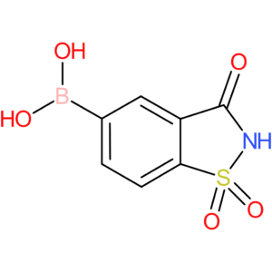 boronic acid, b-(2,3-dihydro-1,1-dioxido-3-oxo-1,2-benzisothiazol-5-yl)-