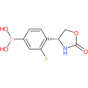 (3-fluoro-4-[(4r)-2-oxo-1,3-oxazolidin-4-yl]phenyl)boronic acid