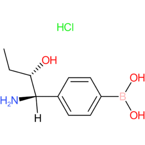(4-[(1r,2s)-1-amino-2-hydroxybutyl]phenyl)boronic acid hydrochloride