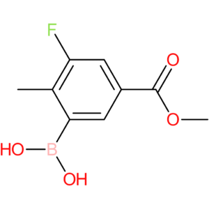3-fluoro-5-(methoxycarbonyl)-2-methylphenylboronic acid