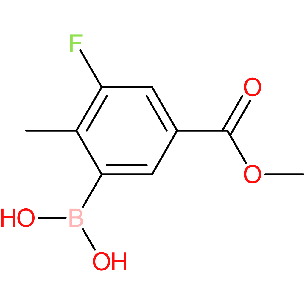 3-fluoro-5-(methoxycarbonyl)-2-methylphenylboronic acid