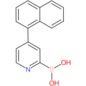 boronic acid, b-[4-(1-naphthalenyl)-2-pyridinyl]-