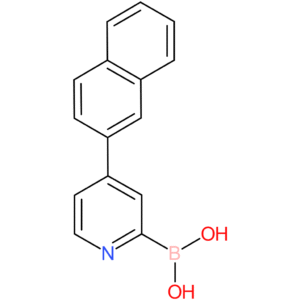 boronic acid, b-[4-(2-naphthalenyl)-2-pyridinyl]-