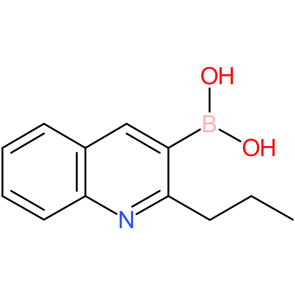boronic acid, b-(2-propyl-3-quinolinyl)-