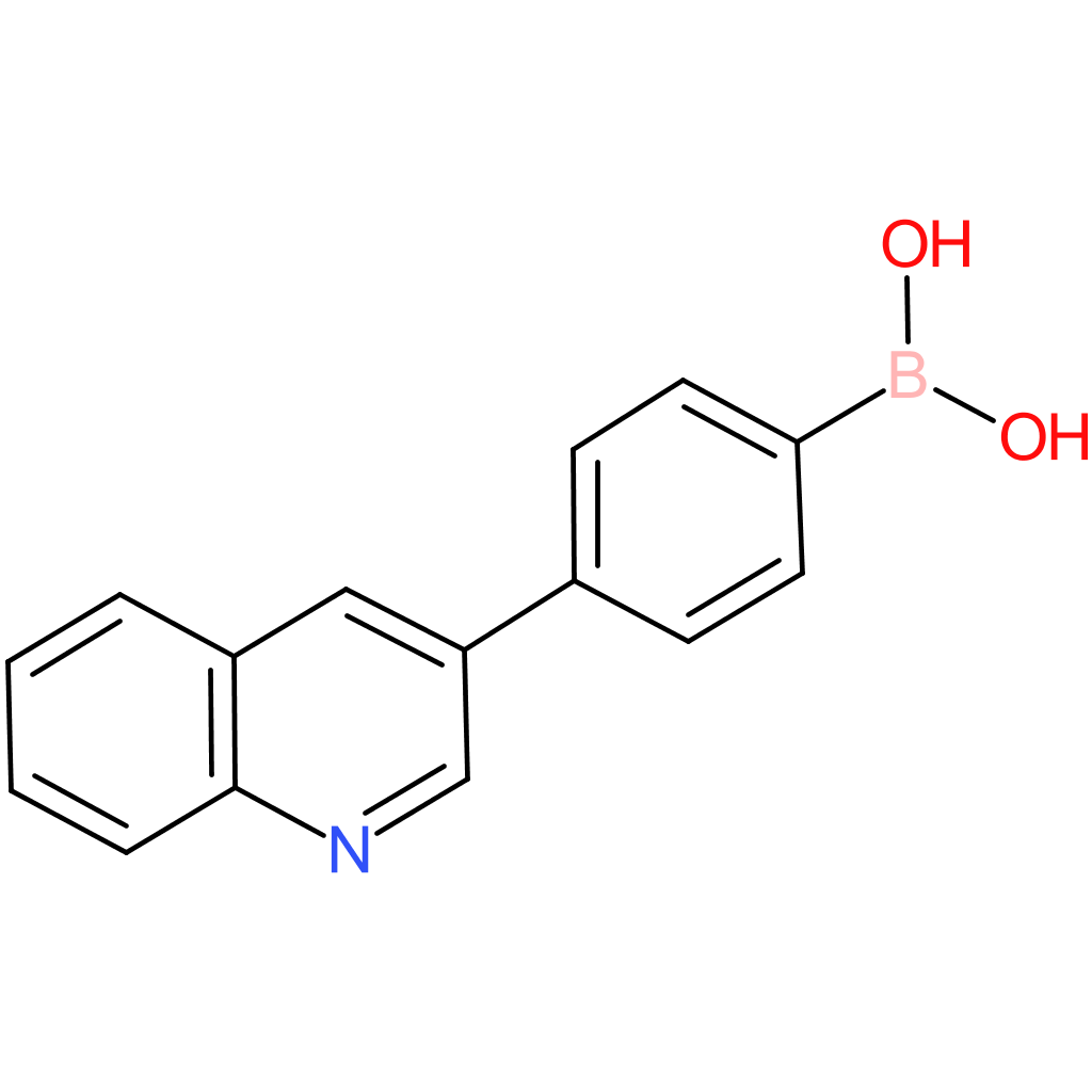 boronic acid, b-[4-(3-quinolinyl)phenyl]-