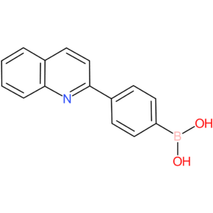 boronic acid, b-[4-(2-quinolinyl)phenyl]-